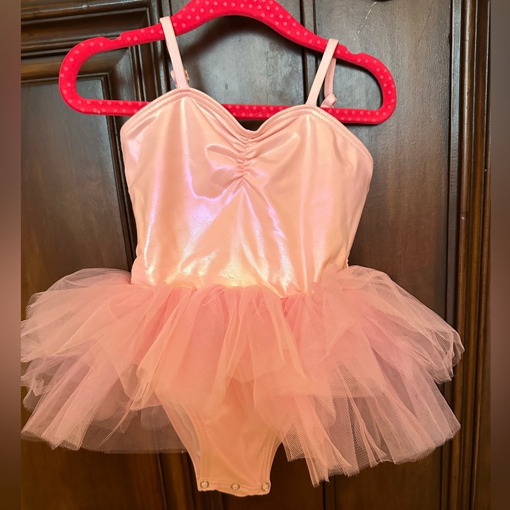 Iloveplum Pink tutu leotard